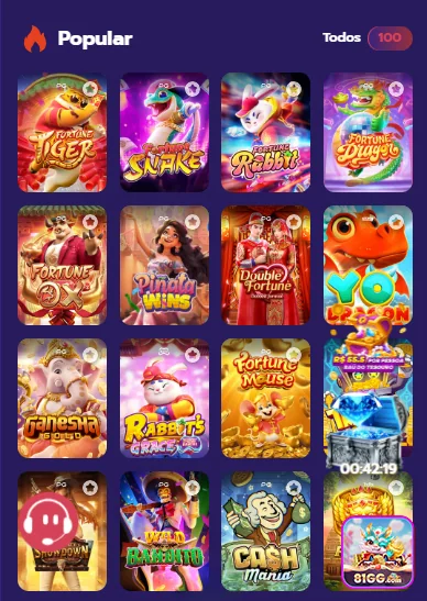 Jogador acessando jogos da 81gg pelo celular